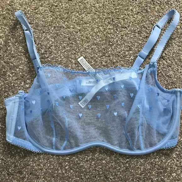 PINK Victoria’s Secret Wink Unlined Scoop Bra NWOT sz XL - Picture 2 of 8